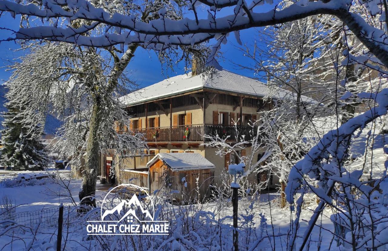 Appartement Dans Chalet 5 Chambres 130 M2 Centre Village Монрьон Экстерьер фото